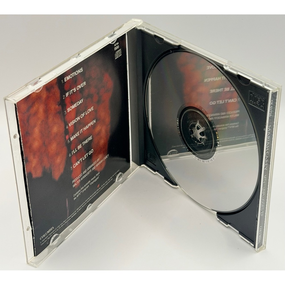 Mariah Carey MTV Unplugged CD 1992 Columbia - Picture 4 of 4